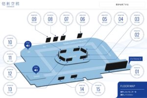 ショールーム内モニター操作システム